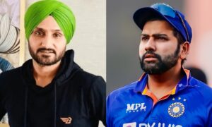 Harbhajan Singh Rohit Sharma