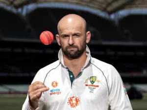 NATHAN LYON BORDER GAVASKAR TROPHY