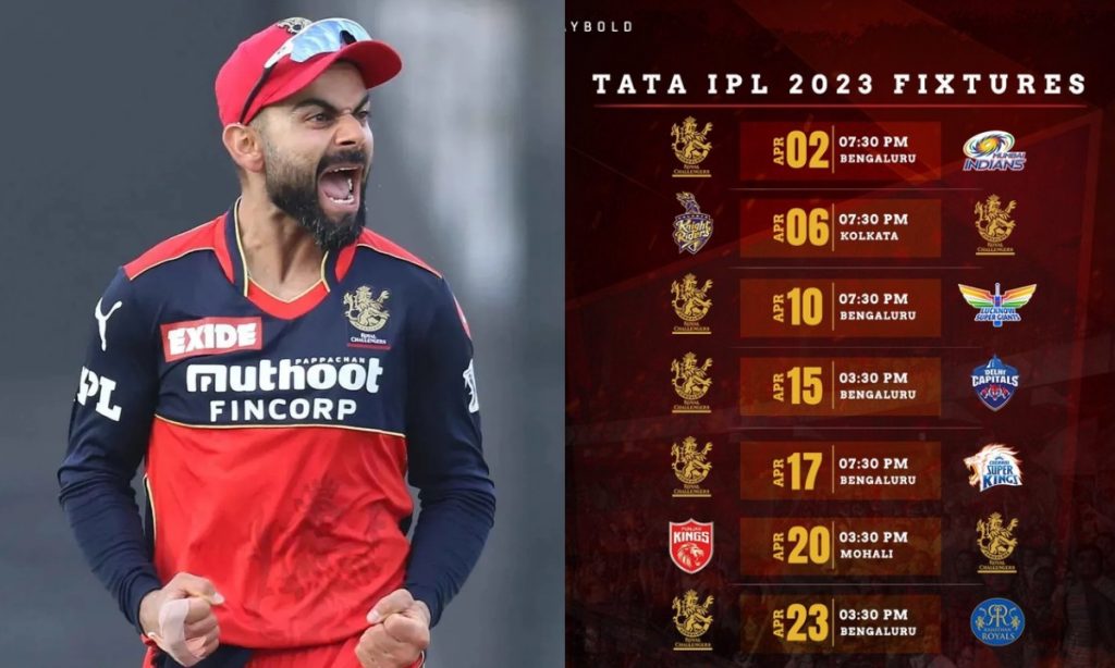Royal Challengers Bangalore IPL 2023