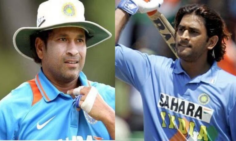 Sachin Tendulkar MS Dhoni