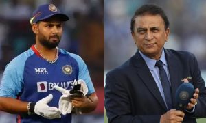 Rishabh Pant Sunil Gavaskar