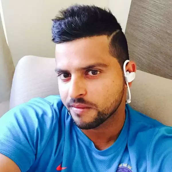 WATCH Suresh Raina gets a new hairstyle at Salon Hakims Aalim  Cricket  Times