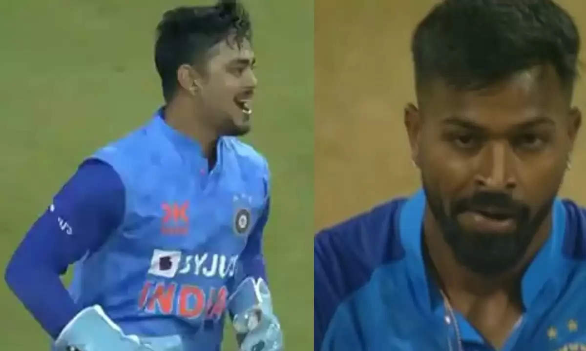 Hardik Pandya Yells At Ishan Kishan