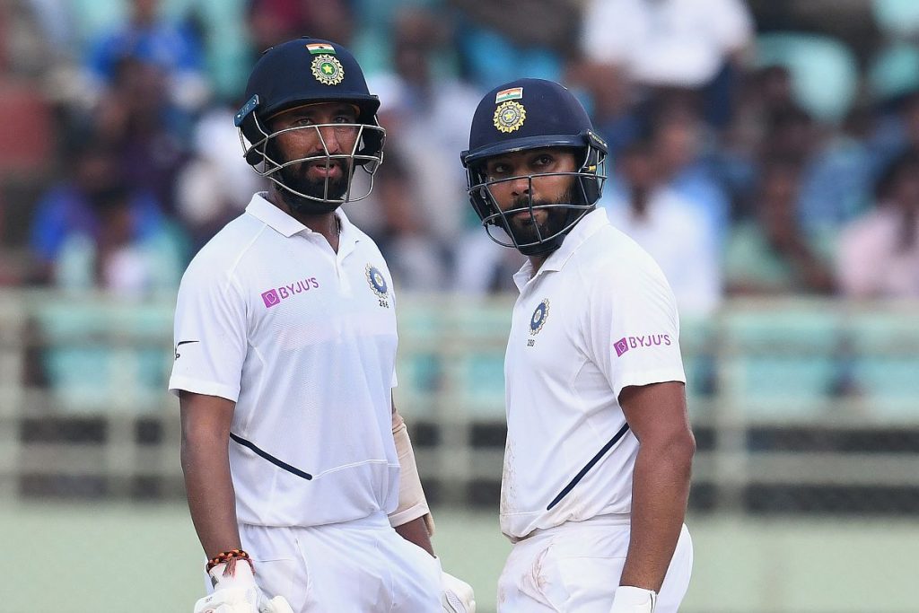 Rohit Sharma, Cheteshwar Pujara