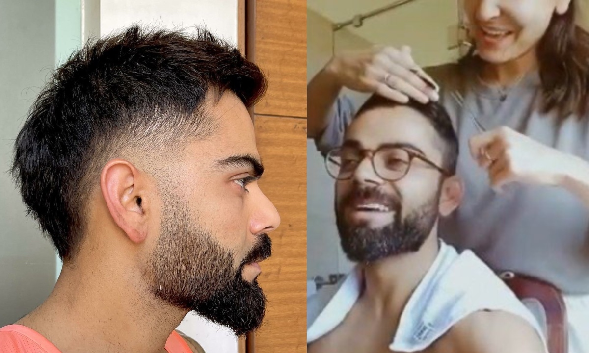 🦁 @virat.kohli • • • #viratkohli #cricket #barber #barbers #barbering  #barbergang #fade #barberworld #barbershop #barbershopconn... | Instagram