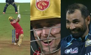 Liam Livingstone Mohammed Shami