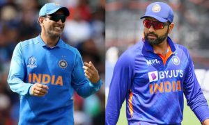 MS Dhoni Rohit Sharma