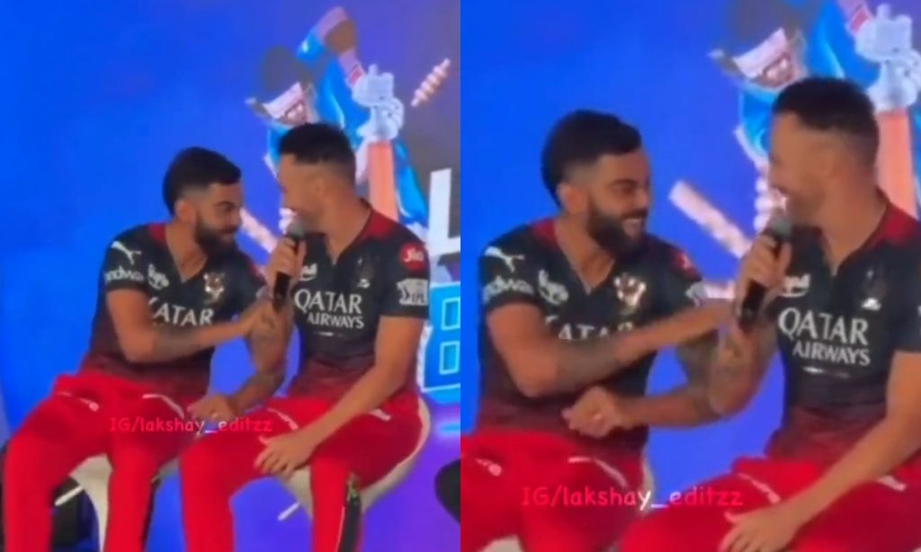 Faf du Plessis Virat Kohli