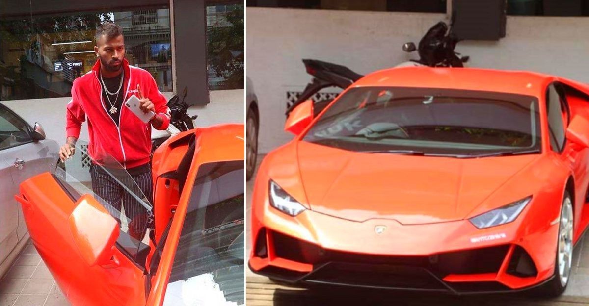 Hardik Pandya's Lamborghini Aventador S