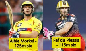 Longest sixes in ipl