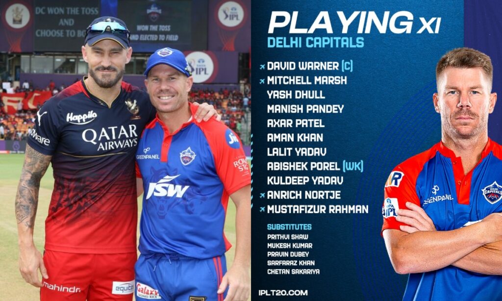 RCB vs DC