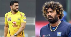 MS Dhoni CSK Matheesha Pathirana Lasith Malinga