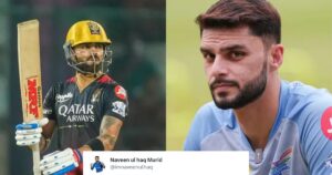 Naveen-ul-Haq Virat Kohli