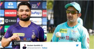 Rinku Singh Gautam Gambhir