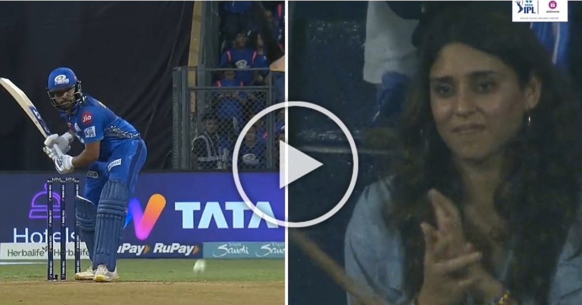 Watch: Rohit Sharma’s Wife Almost Cried On His Comeback Six