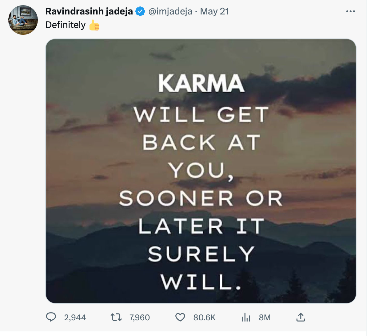 ravindra jadeja csk tweet
