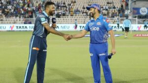 MI vs GT Live Score IPL 2023: Rohit Sharma vs Hardik Pandya