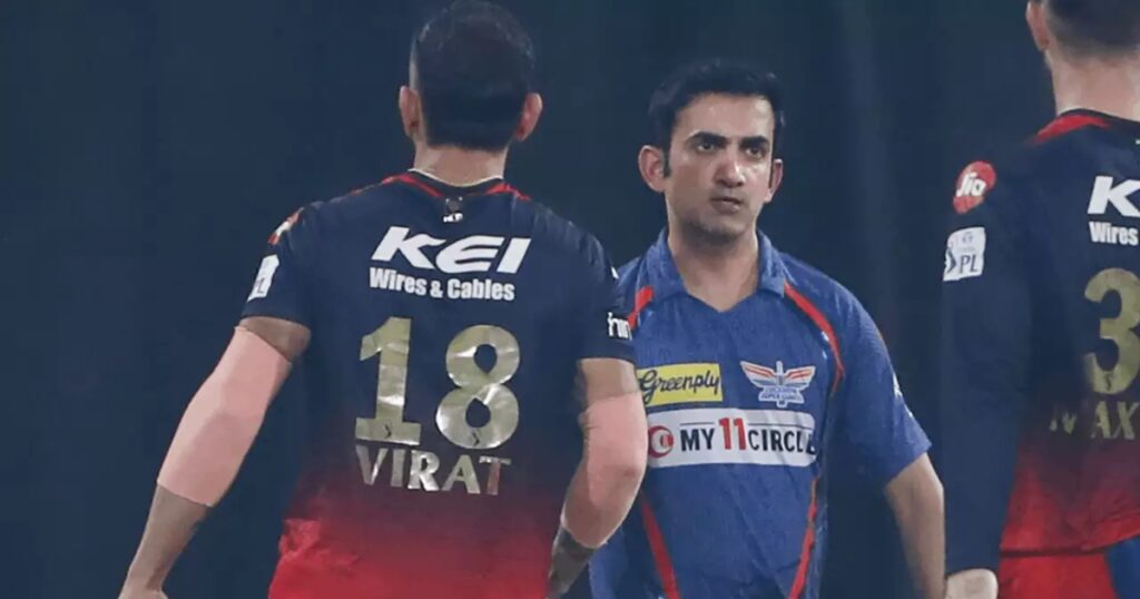 Virat Kohli vs Gautam Gambhir
