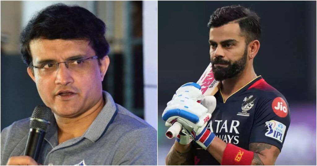 Virat Kohli Sourav Ganguly