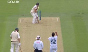 Josh tongue David Warner