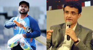 Sourav Ganguly Rishabh Pant