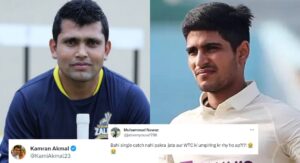 Kamran Akmal Shubman Gill