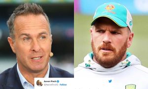 Aaron Finch Michael Vaughan
