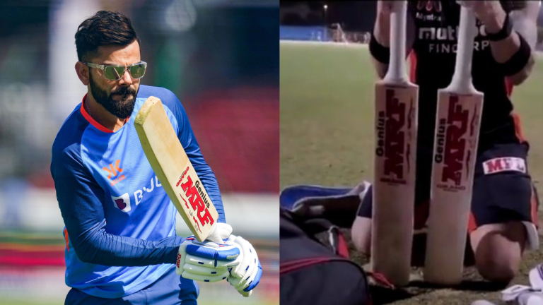 Find Out How Many Bats Virat Kohli Keeps In His Kitbag For Every International Match