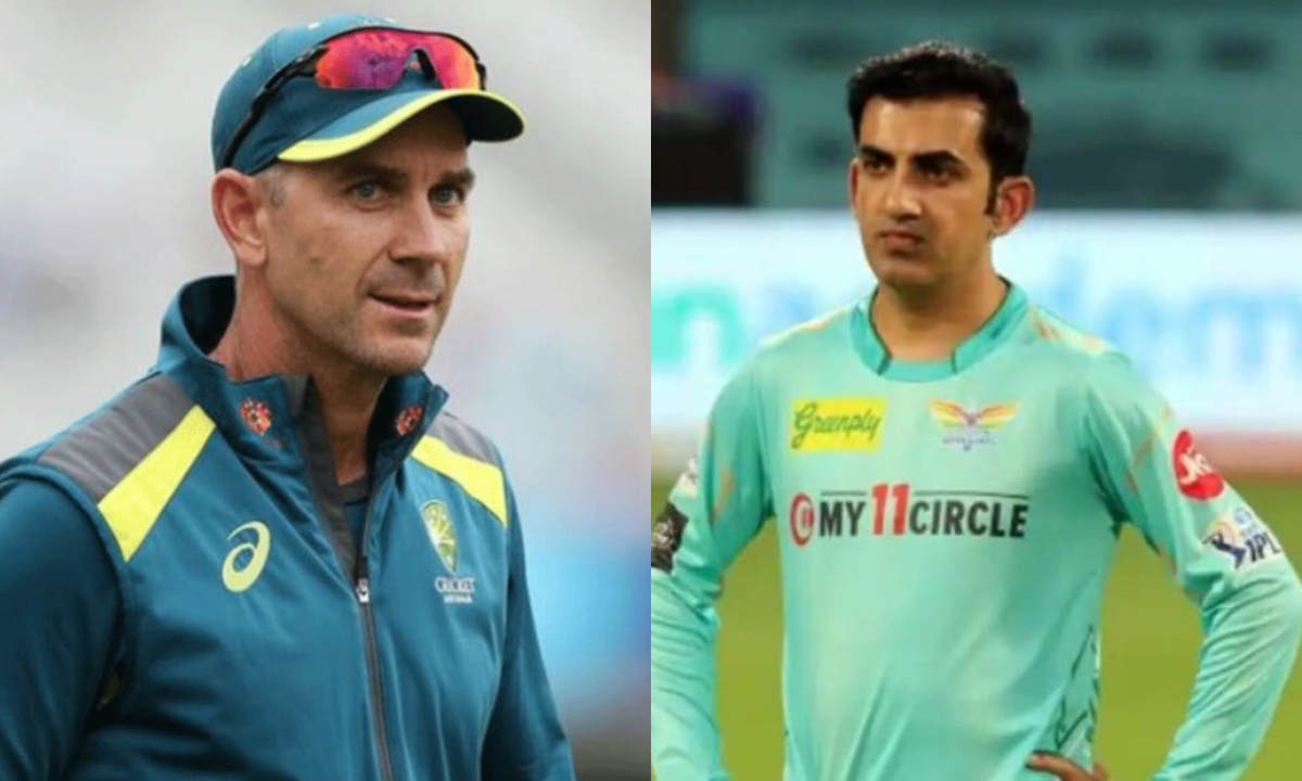 Gautam Gambhir Justin Langer
