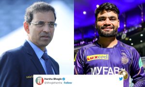 Harsha Bhogle Rinku Singh