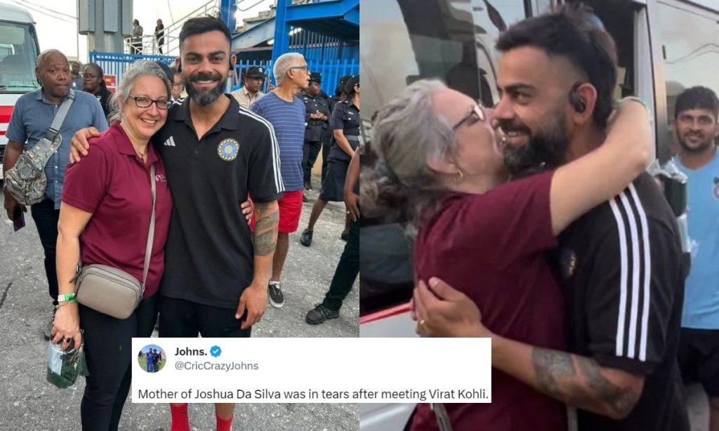 Virat Kohli Joshua Da Silva