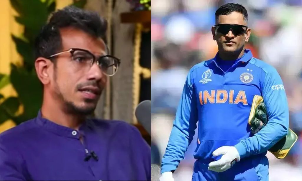 MS Dhoni Yuzvendra Chahal
