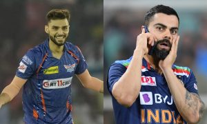 Naveen-ul-Haq Virat Kohli