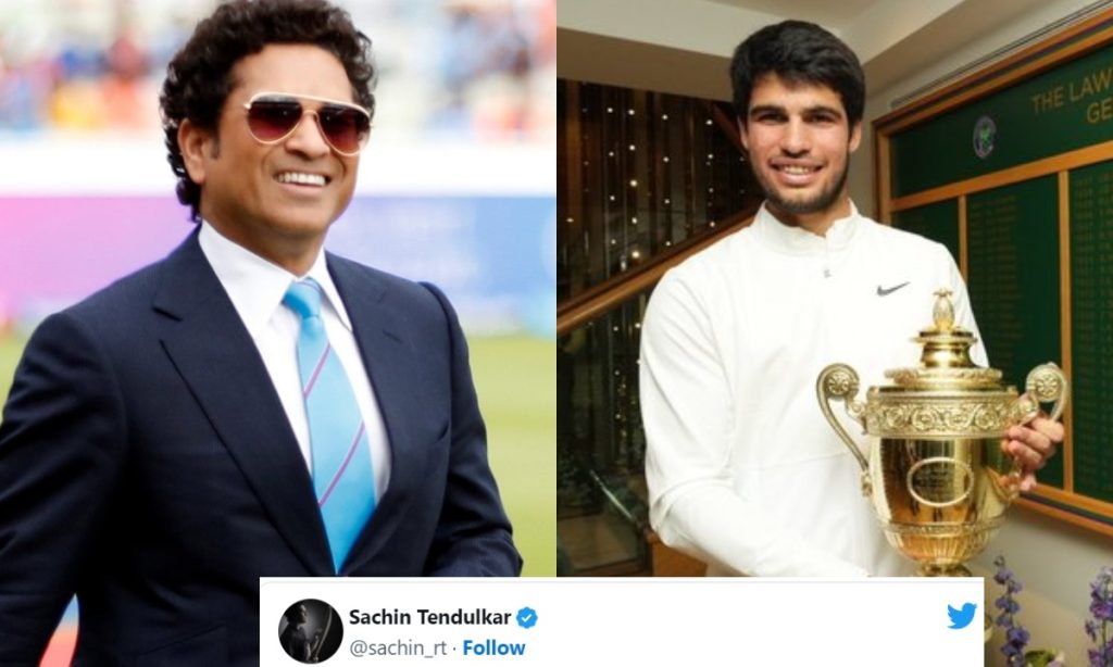 Carlos Alcara Sachin Tendulkar