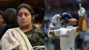 Smriti Irani Posted A Special Tweet For Yashasvi Jaiswal