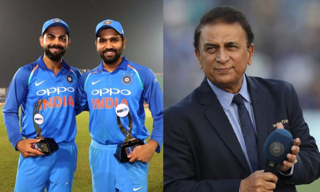 Rohit Sharma Sunil Gavaskar