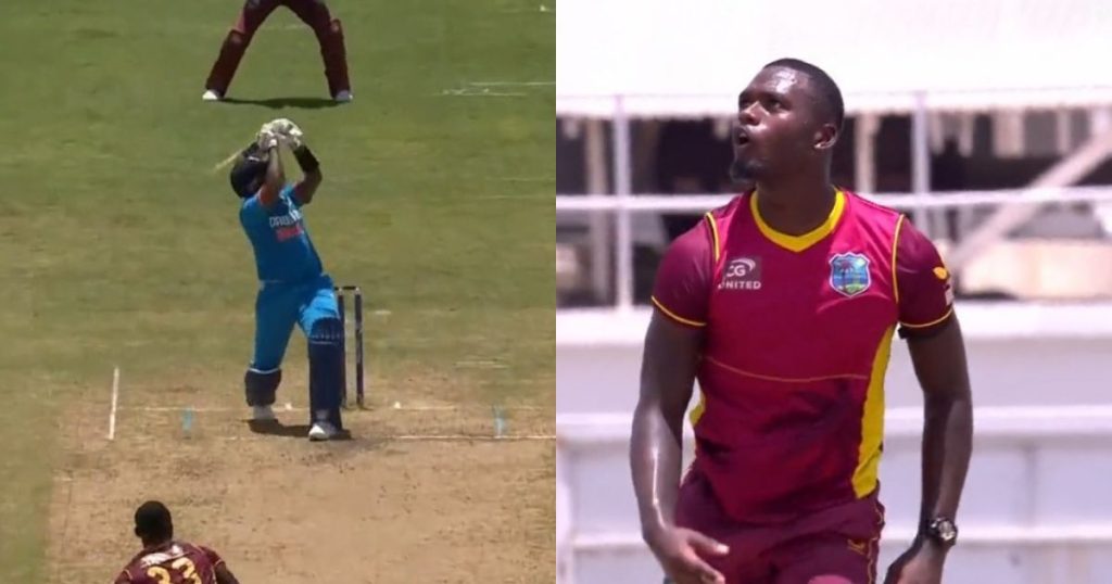VIDEO: Suryakumar Yadav's Trademark Six Surprised Jayden Seales