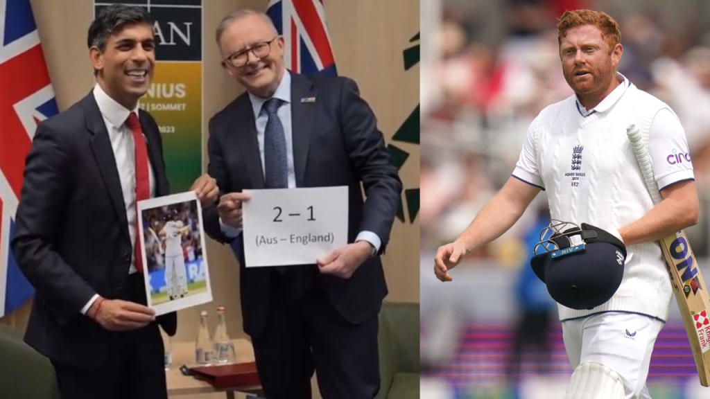 The Australian And British PM Indulged In Unforgettable Ashes 2023 Banter