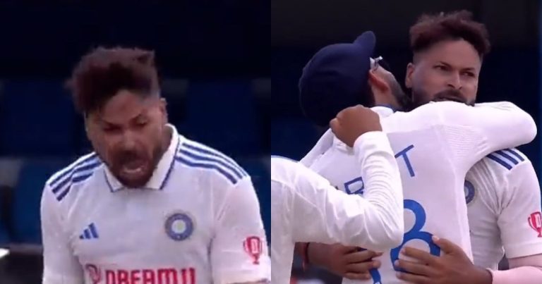 VIDEO: Virat Kohli's Priceless Reaction To Mukesh Kumar's Maiden Test Wicket