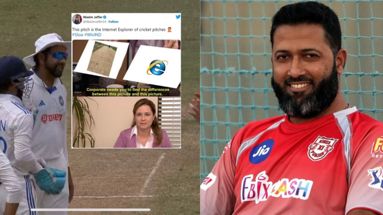 WI vs IND 2023: Wasim Jaffer Comes Up With A Hilarious Reaction To The Trinidad Pitch