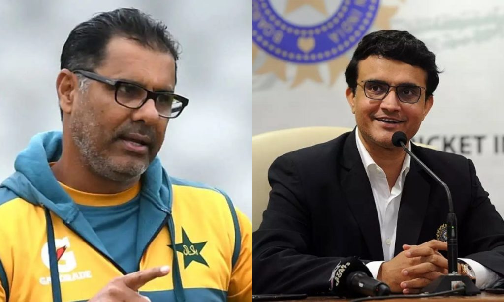 Sourav Ganguly Waqar Younis