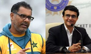 Sourav Ganguly Waqar Younis