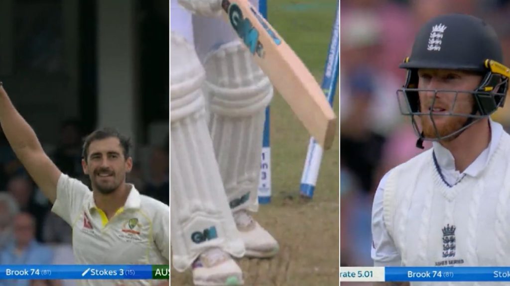 VIDEO: Mitchell Starc’s Dream Delivery To Ben Stokes Left Cricket Fans Stunned