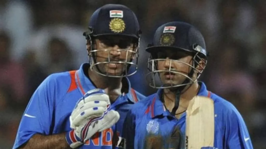 MS Dhoni, Gautam Gambhir