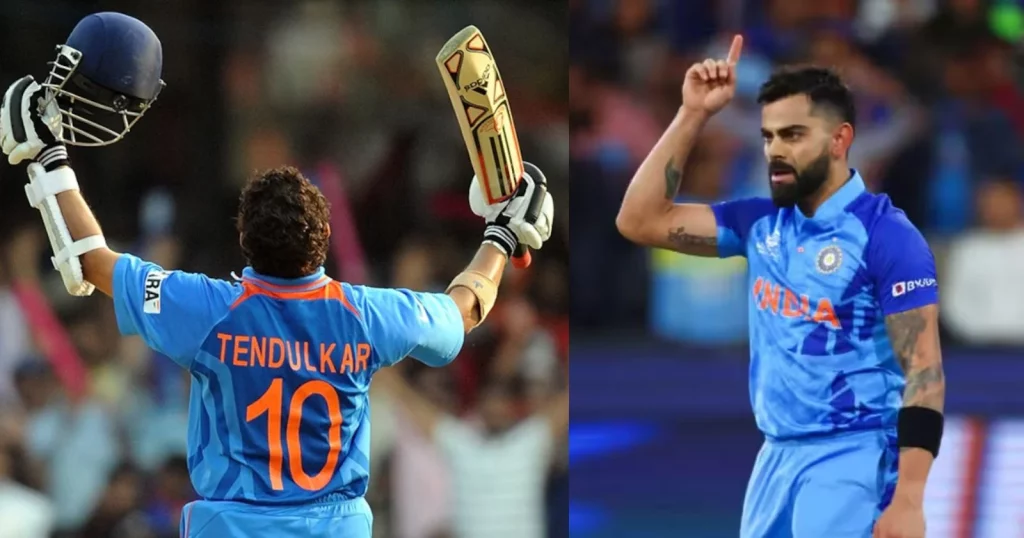 4 Coincidences Between Virat Kohli And Sachin Tendulkar