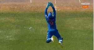 Sanju Samson Takes A Stunner To Send Kyle Mayers