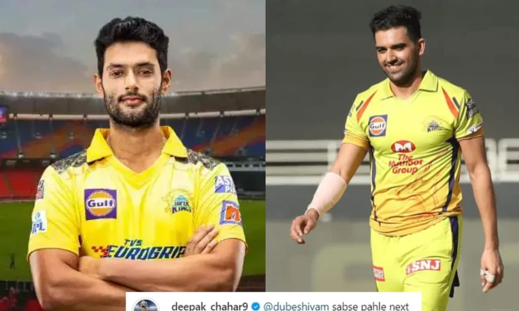 Deepak Chahar Shivam Dube