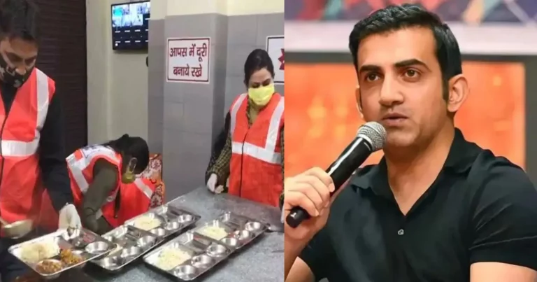Gautam Gambhir Reveals Why Rupee 1 Is Charged In Jan Rasoi