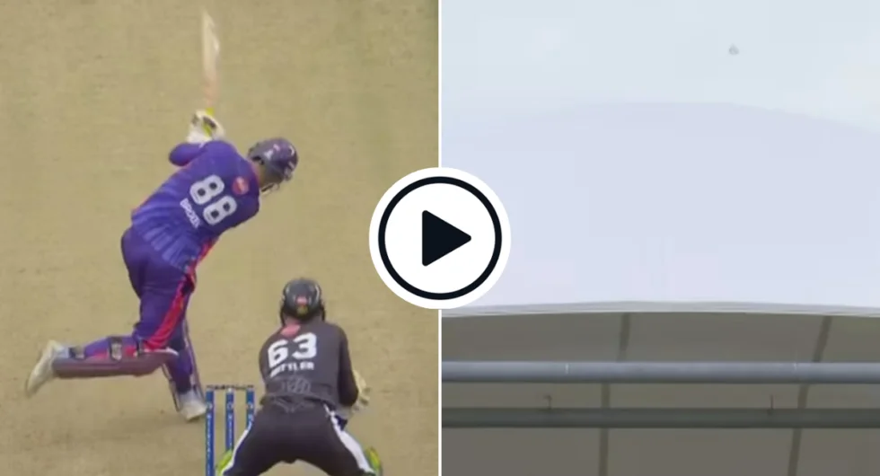 Harry Brook Hits A Huge Six In The Hundred At Headingley