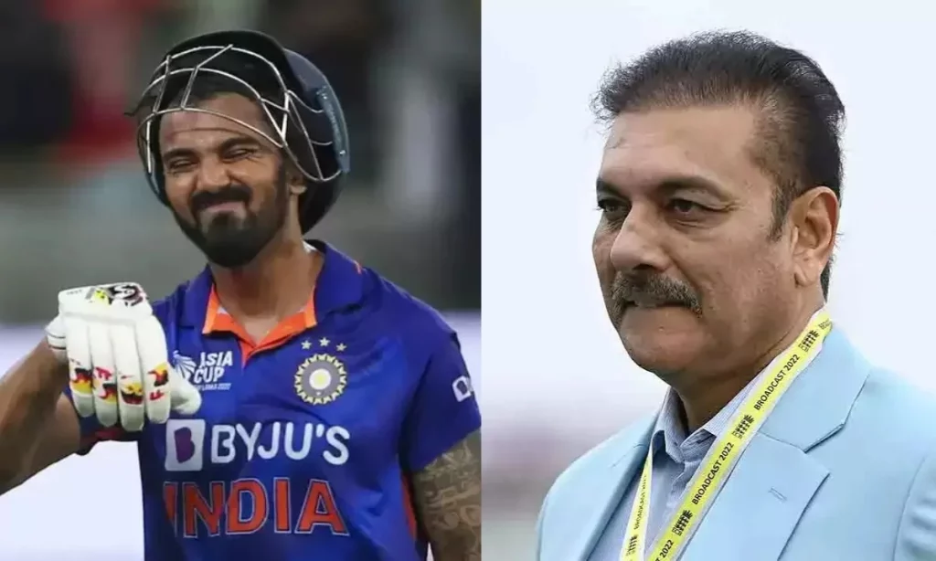 KL Rahul Ravi Shastri